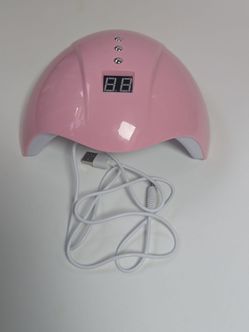 Led gel nails drying cure lamp gels manicure salon