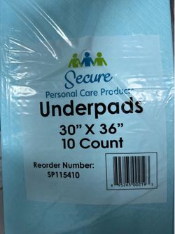 120pcs Super Absorbency Disposable Leakproof underpad 30x36”