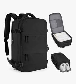 Large Travel Backpack Black