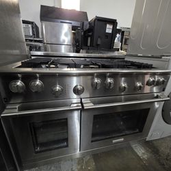 48" ELECTROLUX DUAL FUEL RANGE STAINLESS STEEL 