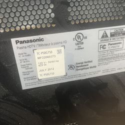 Panasonic Tv 55 