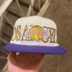Mitchell And Ness Lakers SnapBack 