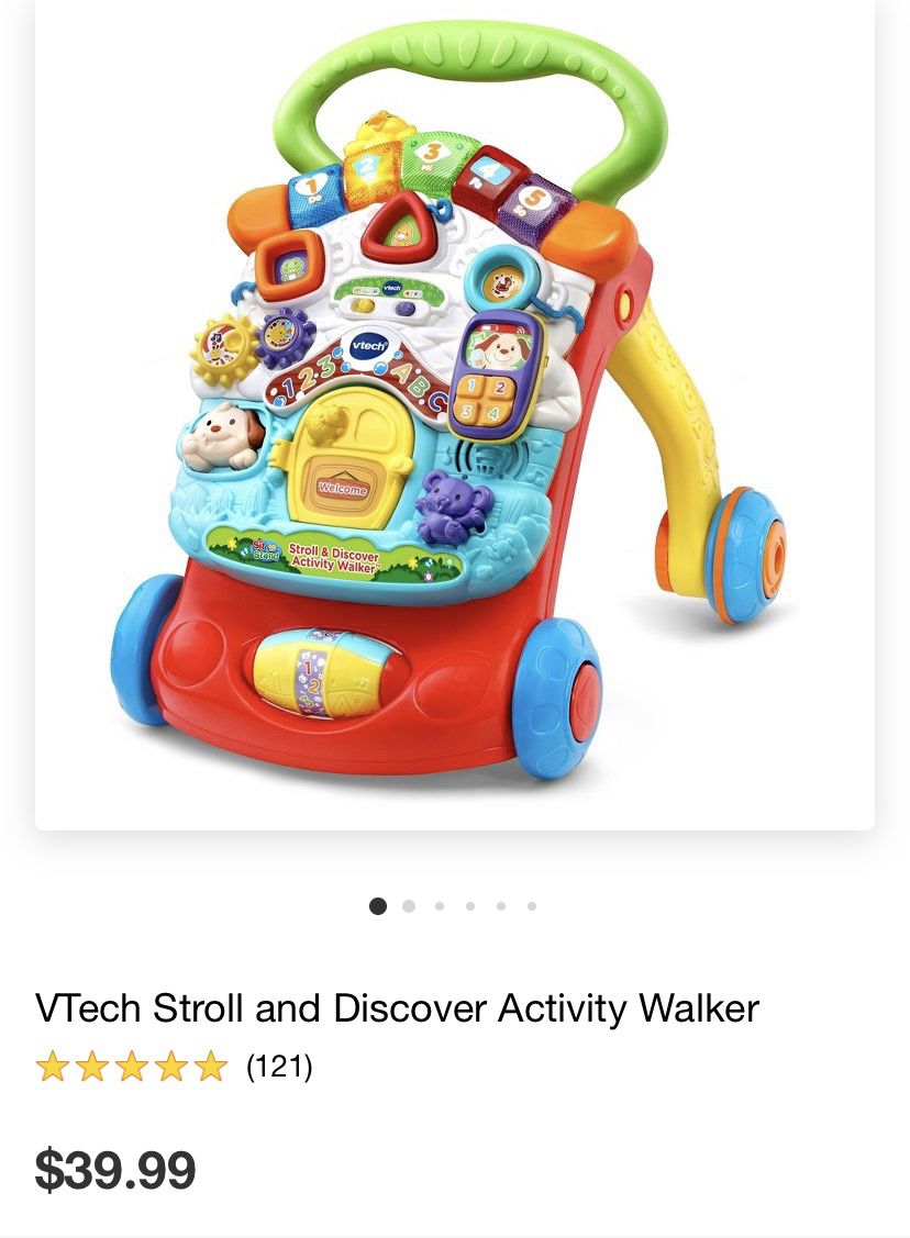 Vtech Baby Walker and Activity Center