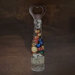 Magnetic Bottle Opener, Las Vegas Theme, Fridge Magnet