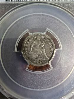 PCGS 1857 New Orleans Mint Half Dime