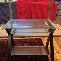 Modern Glass Computer Desk