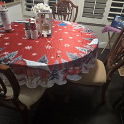 dining table and chairs 