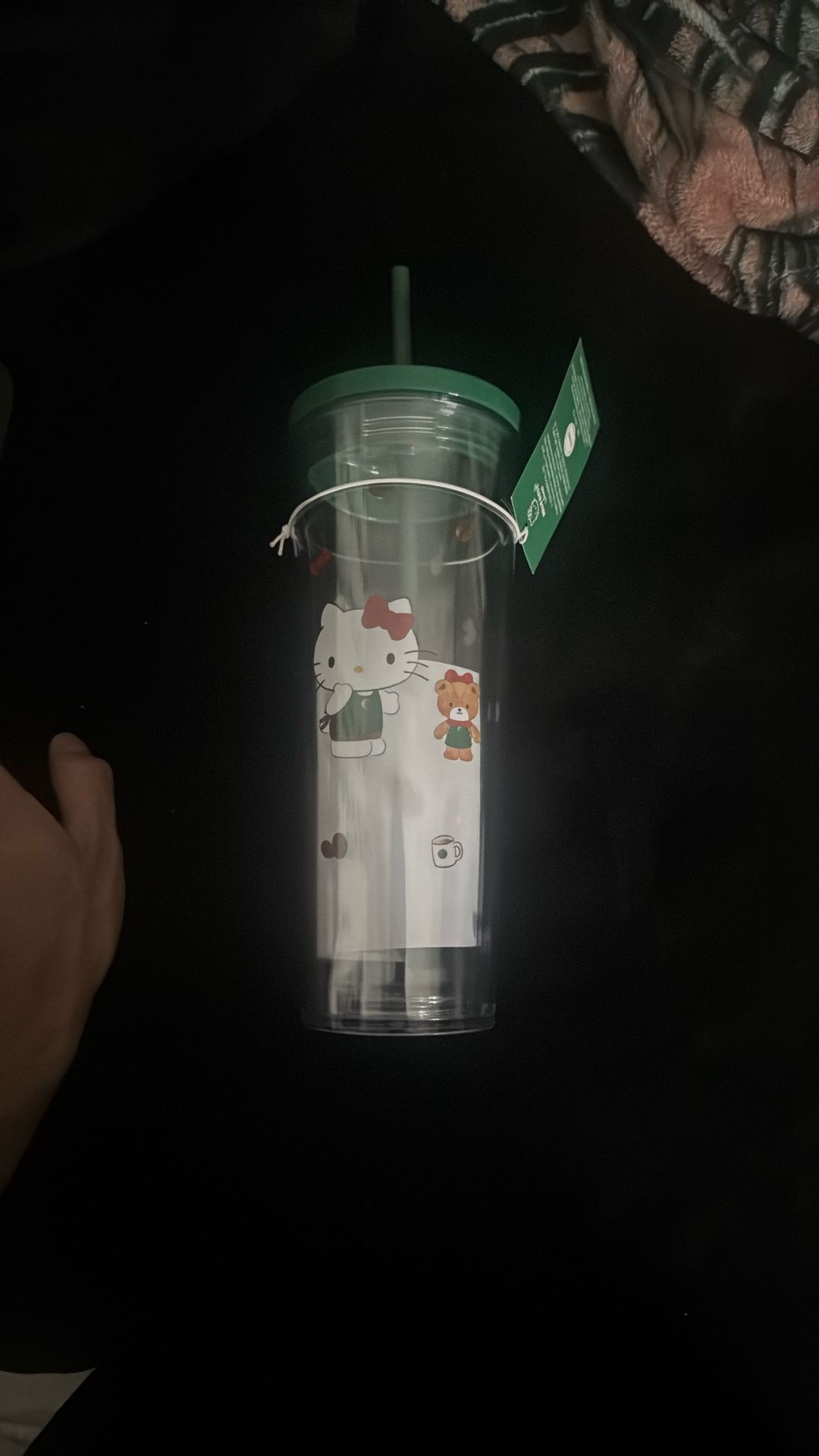 Hello Kitty Clear Tumbler