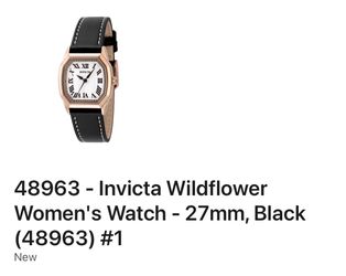 48963 - Invicta Wildflower Women's Watch - 27mm, Black
