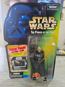 Star Wars Power of The Force Freeze Frame Darth Vader Action Figure Kenner 1997