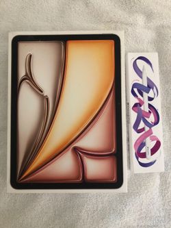 Latest Apple iPad Air Starlight 11” M3 Chip New Sealed 