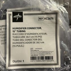 Humidifier Connector Adapter Tube For Oxygen 02 Concentrator 15" (Pack Of 5)