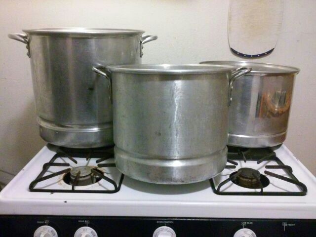 Aluminum/Steel Big Cooking Pots $ 75 For All for Sale in Laguna Woods, CA -  OfferUp