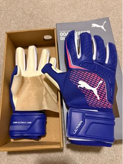 Puma Ultra Pro Negative Cut Goalkeeper Soccer Gloves size 10