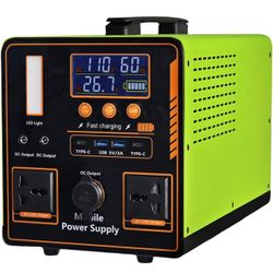 Portable Power Station, 1216Wh 1200W