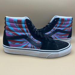 Vans Sk8-Hi Wavy Waves 70’s Style Shoes - Women’s Size 9.5 Men’s Size 8 (508731)