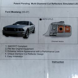 For Mustang 2005-2007 TailLights 