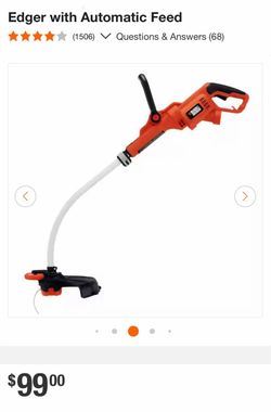 Black & Decker 14 “ Line Teimmer
