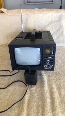 Cornet 5in Portable Black & White Television with AM&FM Radio