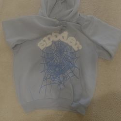 Blue Sp5der Hoodie 