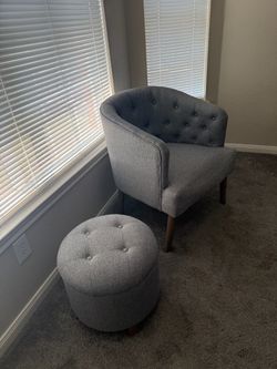 Chair and Ottoman