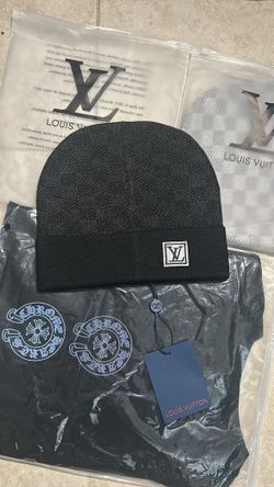 Louis Vuitton Black Knit Beanie