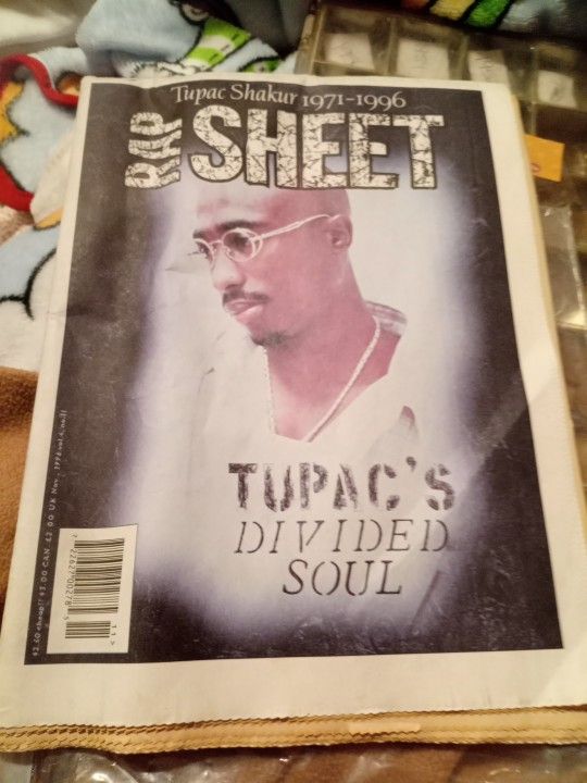 Rare 2pac News Paper 1996
