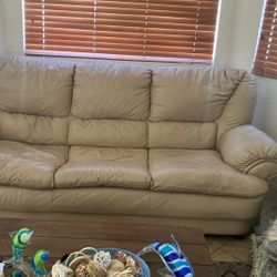 3 Piece Leather Furniture Set 