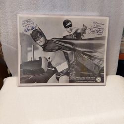 Vintage-1966(DC) BATMAN&ROBIN PHOTO