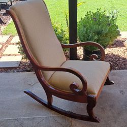 Solid Wood Rocking Chair