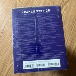 Unopened Kraken X73 RGB