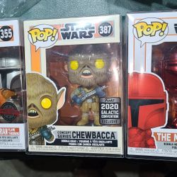 Funko Pop Lot. Mandalorian 