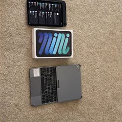 Apple iPad mini (A17 Pro): Apple Intelligence, 8.3-inch Liquid Retina Display, 128GB, Wi-Fi 6E, 12MP Front/12MP Back Camera, Touch ID, All-Day Battery