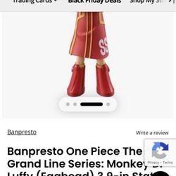 Banpresto One Piece The Grand Line Series: Monkey D. Luffy (Egghead)