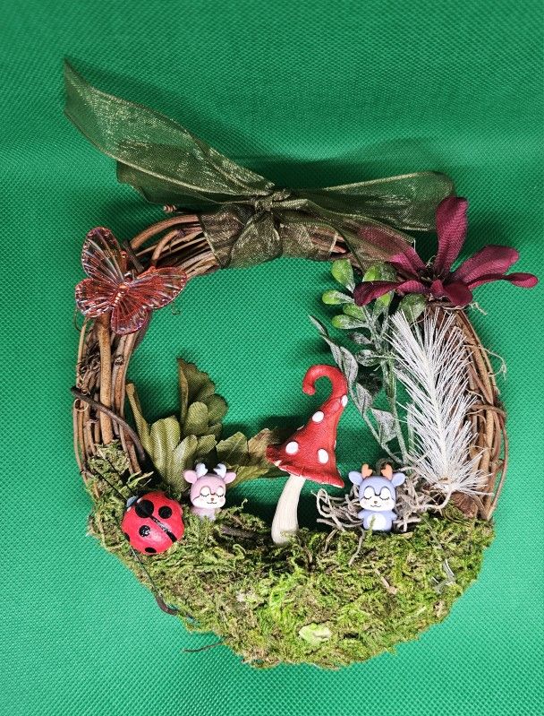 Fairy/Garden Theme Wreath