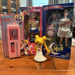 Sailor Moon Doll Lot Collectible