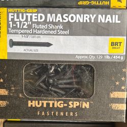 Fluted Masonry Nail 1-1/2”