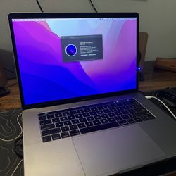 2016 Macbook Pro 15” Touchbar 