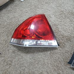Chevy Impala Tail Light  Drivers Side - Fits 2006 -2012