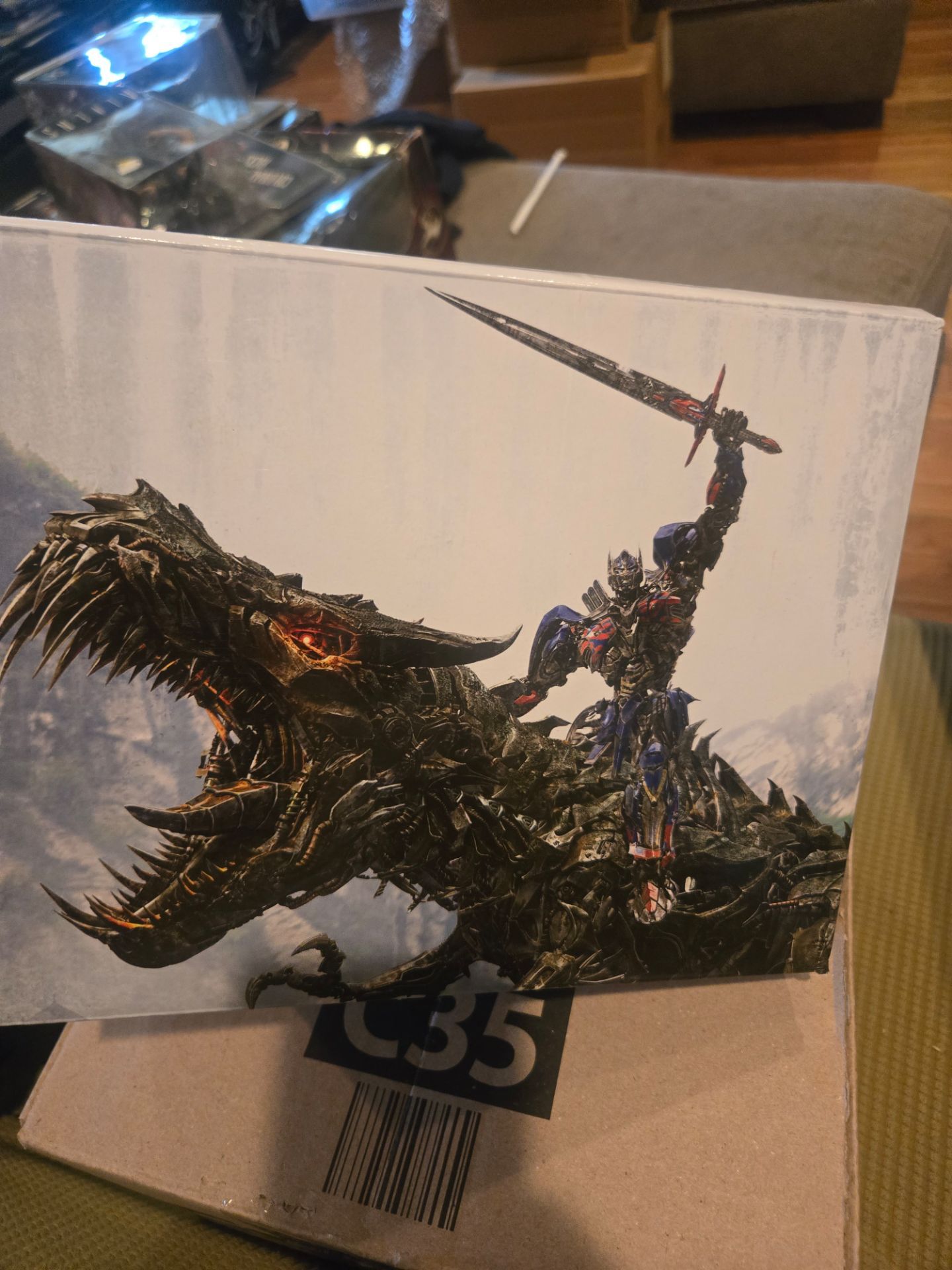 Transformers age of extinction Optimus Prime pvc