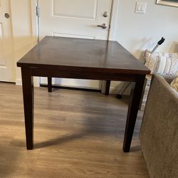 Table, Real Wood Vaneer