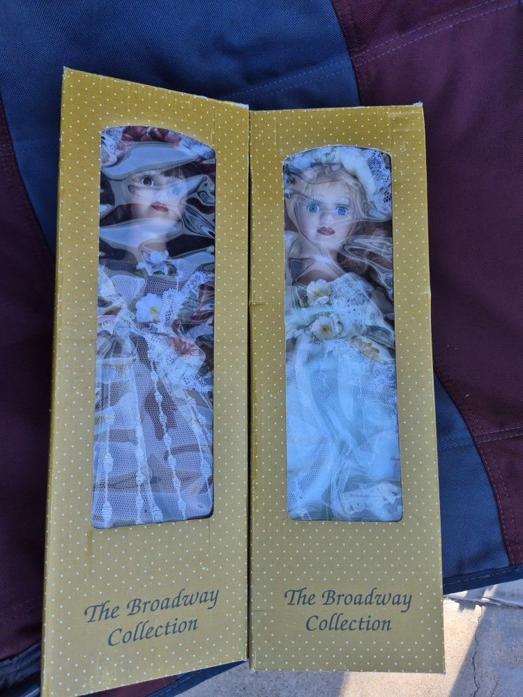 Cathay Porcelain Collection Dolls - $15 Each