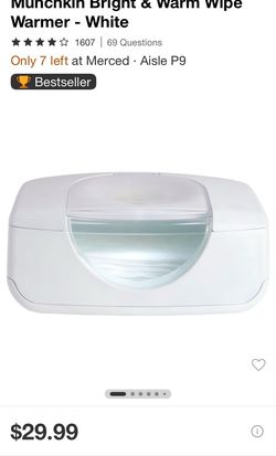 Munchkin wipe warmer