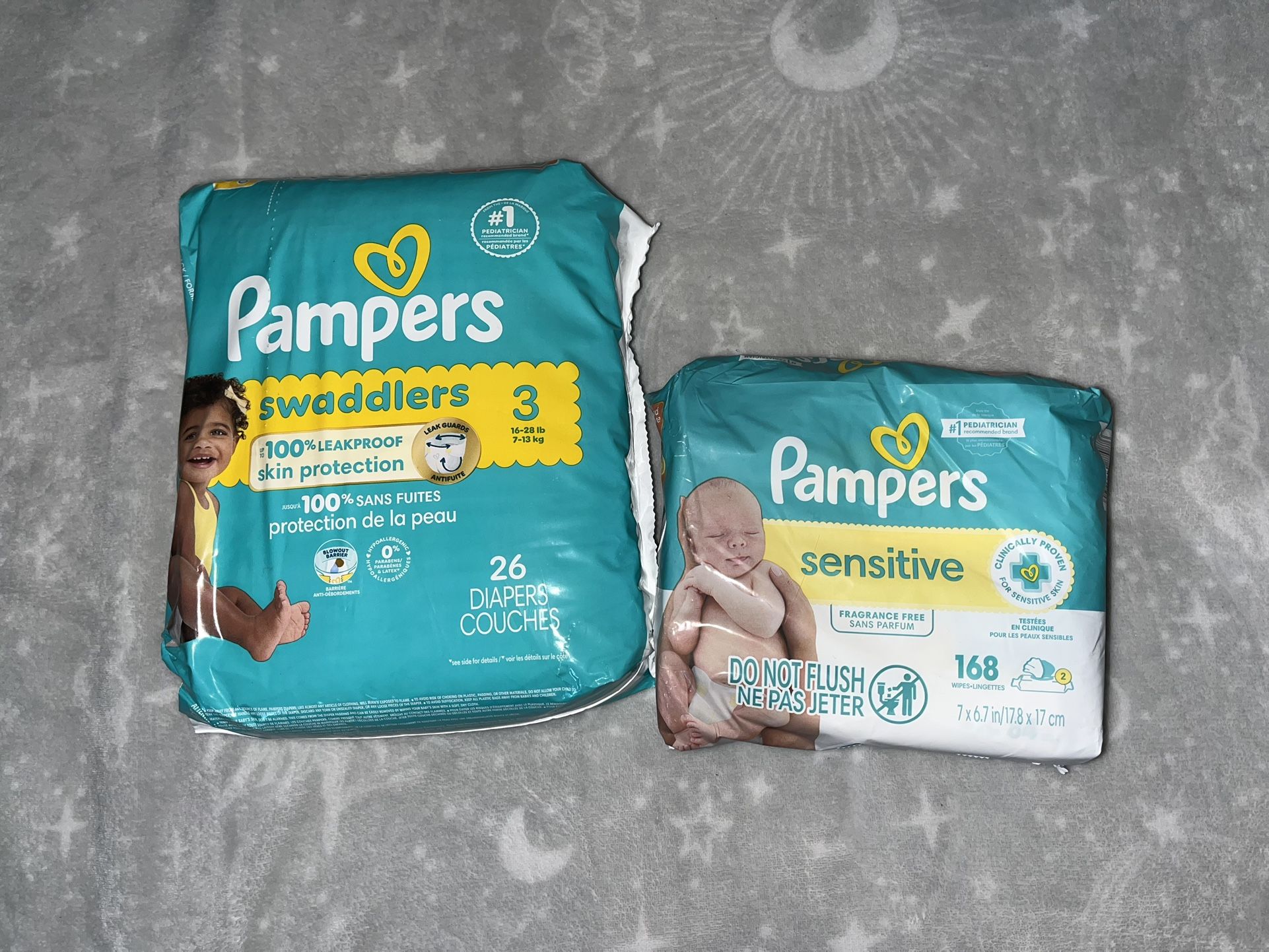 Pampers And Wipes