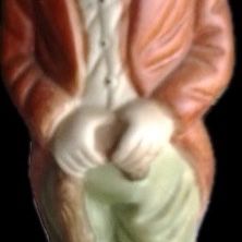 Porcelain Clown Statue