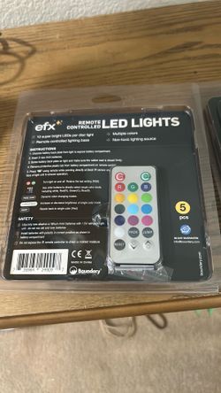 efx Remote Controlled LED Lights NEW