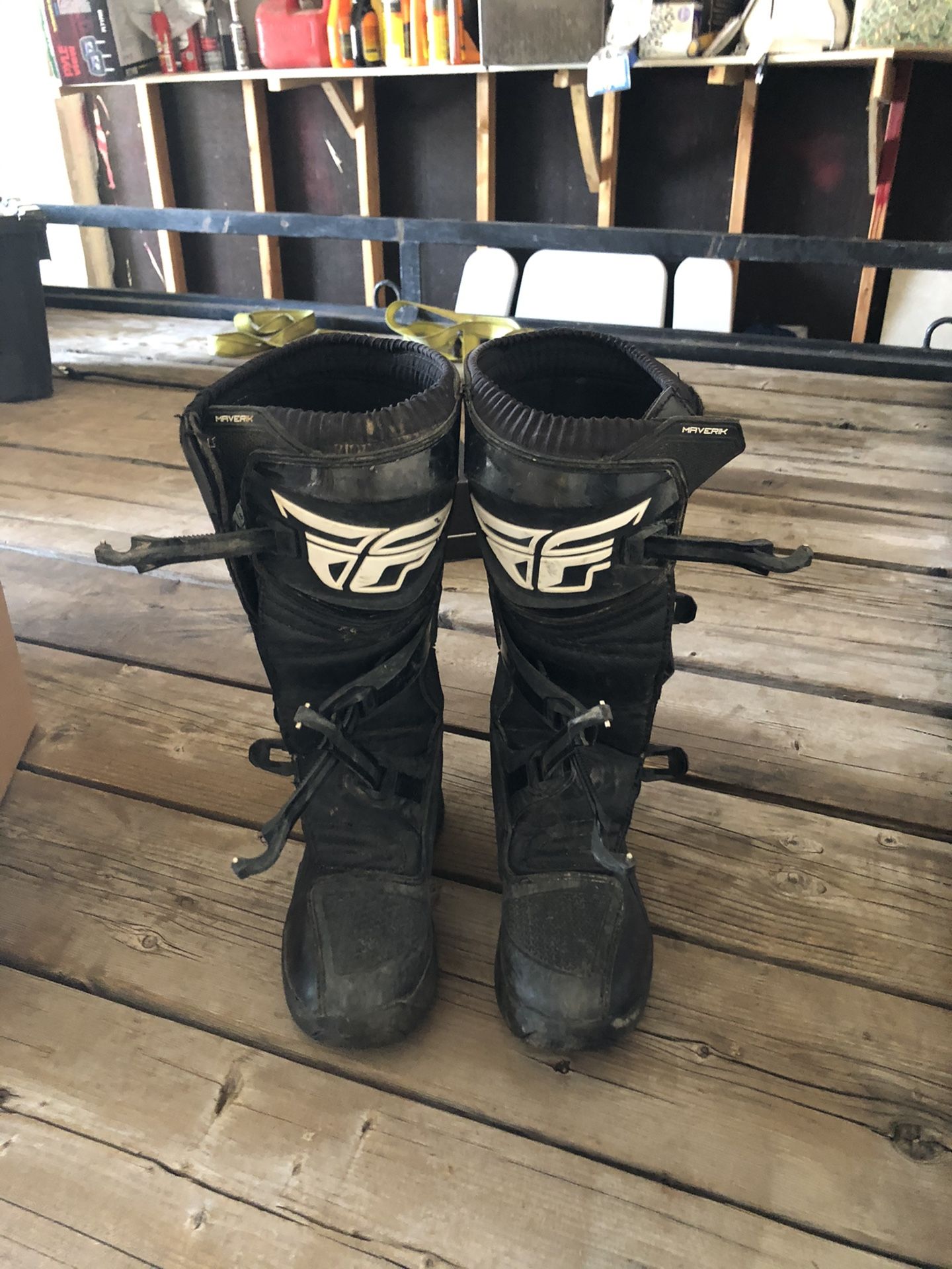 Fly Racing Maverick Boots Size 8