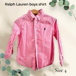 Polo Ralph Lauren Shirt For Boys Size 4