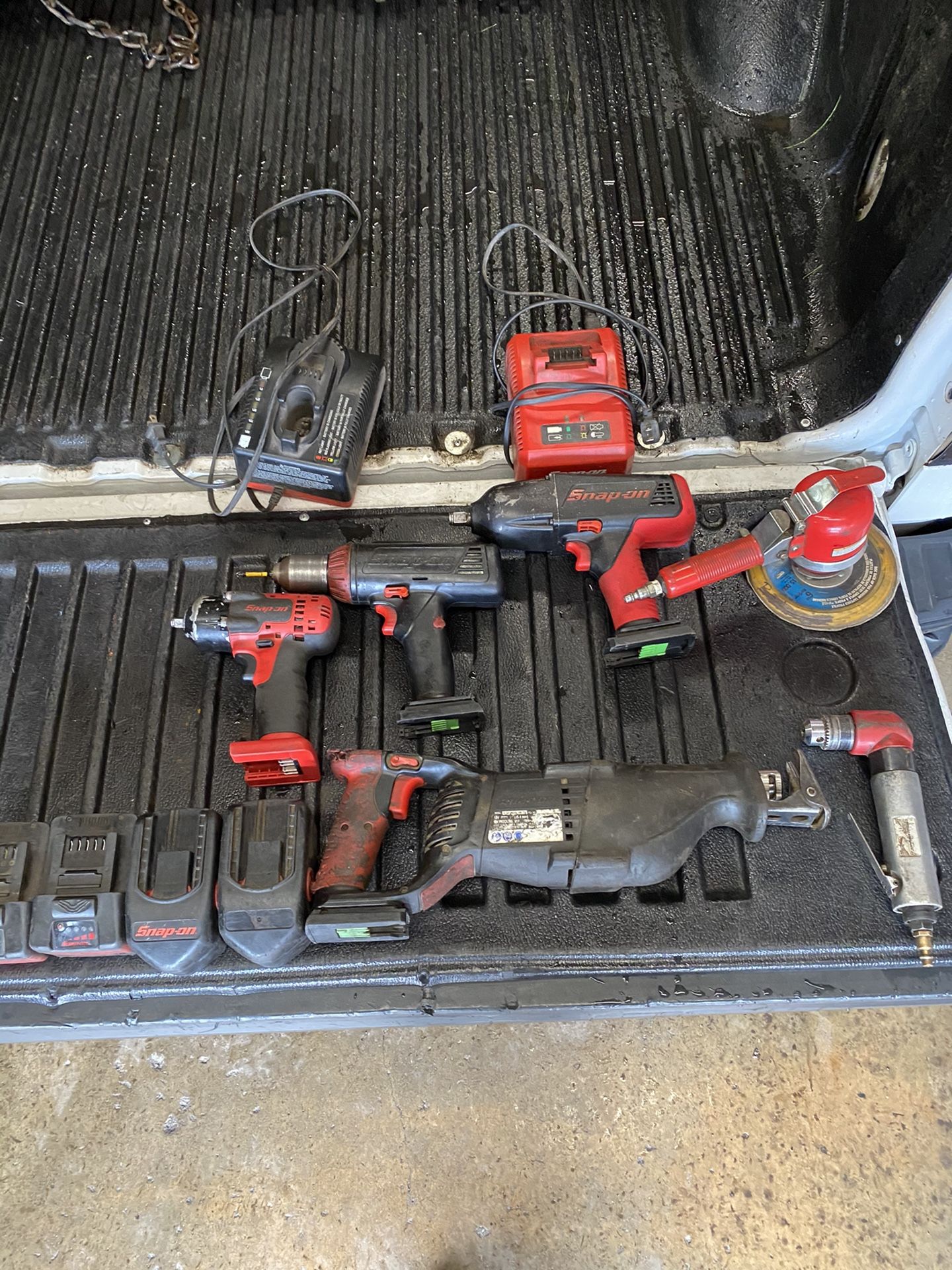 Snap on Tools Guns and Batteries