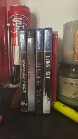Playstation and nintendo games